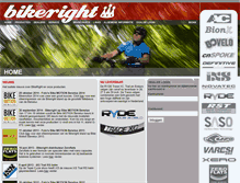 Tablet Screenshot of bikeright.nl